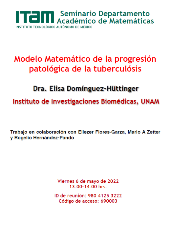 Seminario Matemáticas Primavera 2022
