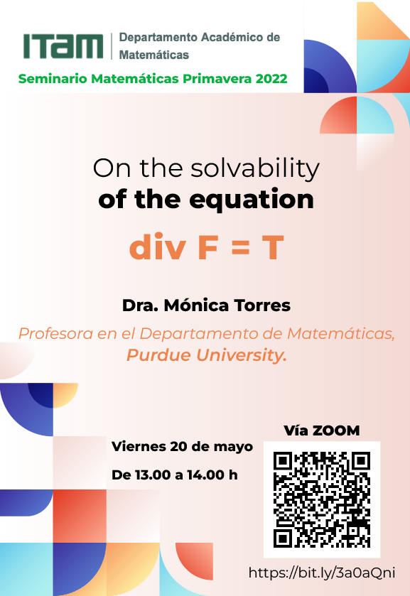 Seminario Matemáticas Primavera 2022